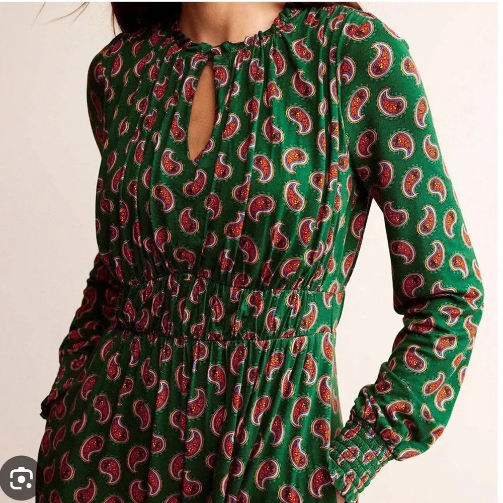 Boden Rosanna Long Sleeve Tea Dress - Picture 2 of 14